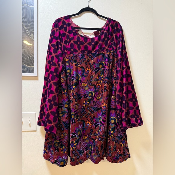 Free people mini velvet en velours dress - Picture 5 of 6